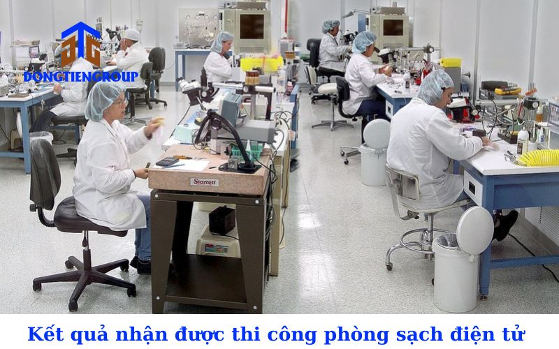 Thiết kế thi công phòng sạch điện tử giúp tiết kiệm điện năng, đảm bảo chất lượng sản phẩm và an toàn cho người lao khi làm việc