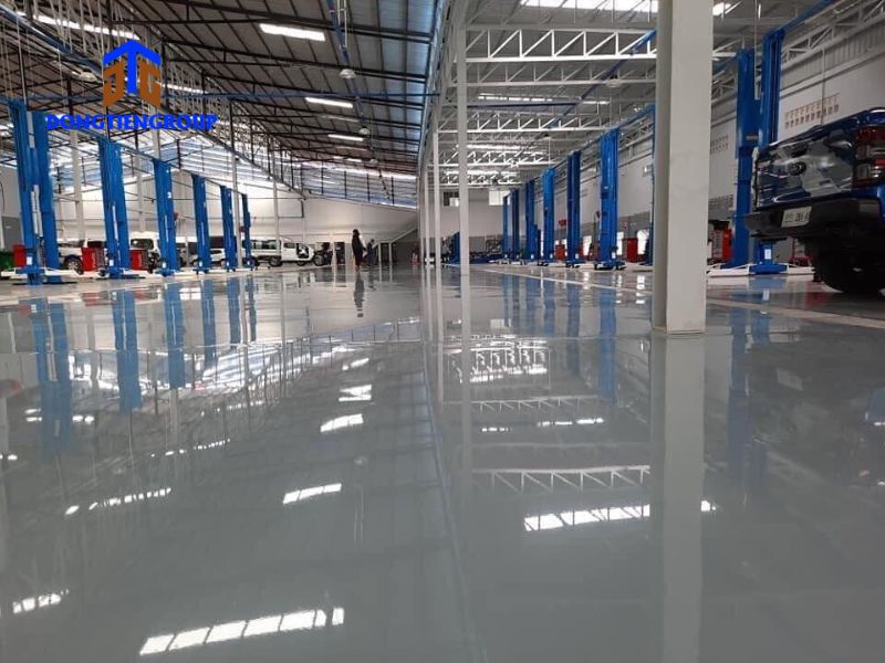 Sơn Epoxy Chống Trượt 4 Sơn Nền Epoxy Trống Trượt Ứng Dụng Rộng Rãi Trong Nhiều Lĩnh Vực