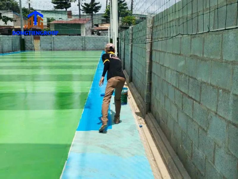 Sơn Epoxy Chống Trượt 3 Độ Bền Của Sàn Epoxy Chống Trơn Trượt Rất Tốt