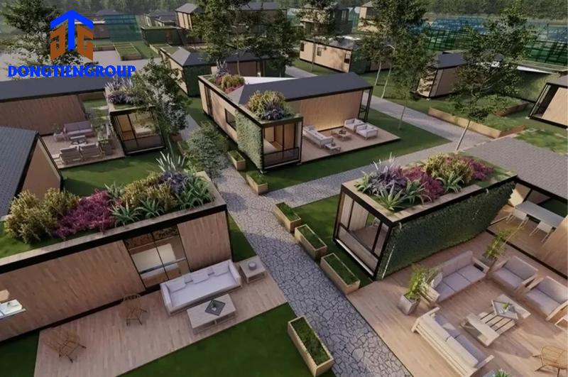 Cách Làm Nhà Lắp Ghép 3 Khung Thép, Vách, Mái Panel Là Những Điều Cần Thiết Khi Làm Nhà Lắp Ghép