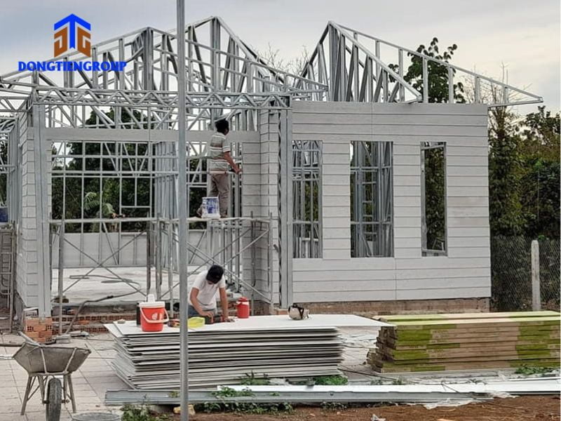 Nhà Xưởng Tiền Chế Lắp Ghép 7 Lắp Đặt Nhà Xưởng Tại Long An