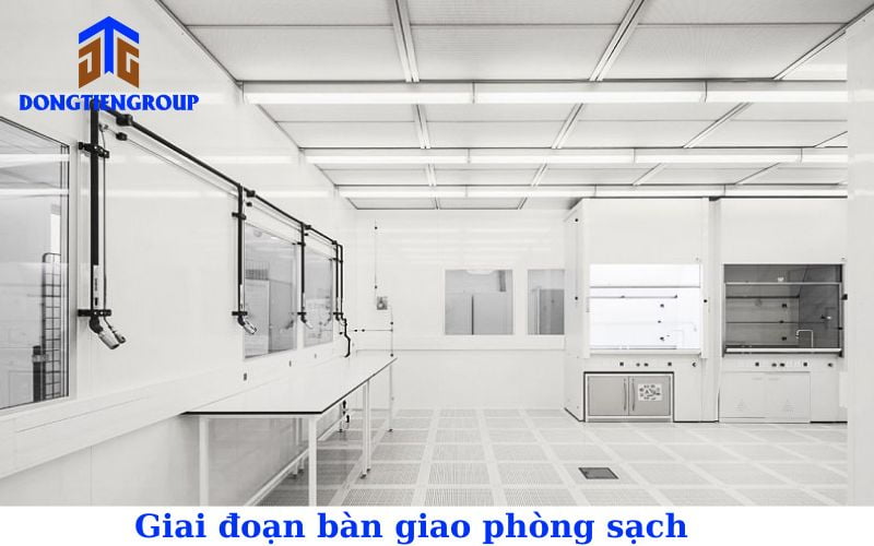 Cuối cùng là giai đoạn kiểm tra và bàn giao công trình