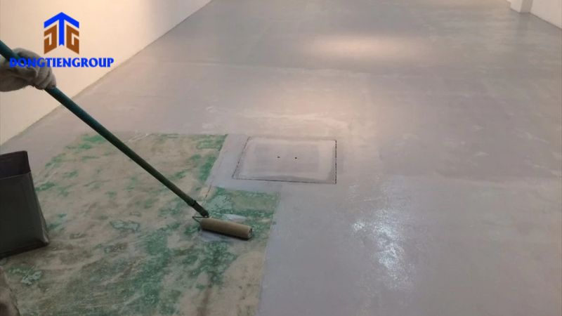 Sơn Sàn Bê Tông 5 Thi Công Sơn Epoxy Cho Nền Bê Tông