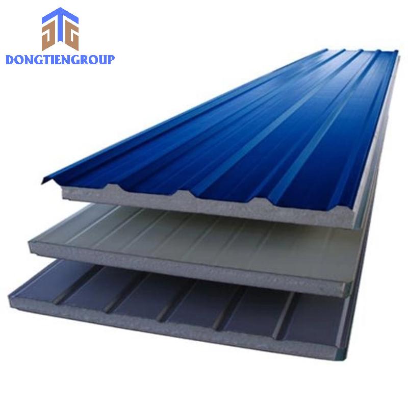 Tấm Panel Tôn Xốp 4 Quy Trình Sản Xuất Tấm Panel Xốp Gồm Chuẩn Bị Nguyên Liệu, Cắt Và Định Hình, Liên Kết Các Lớp