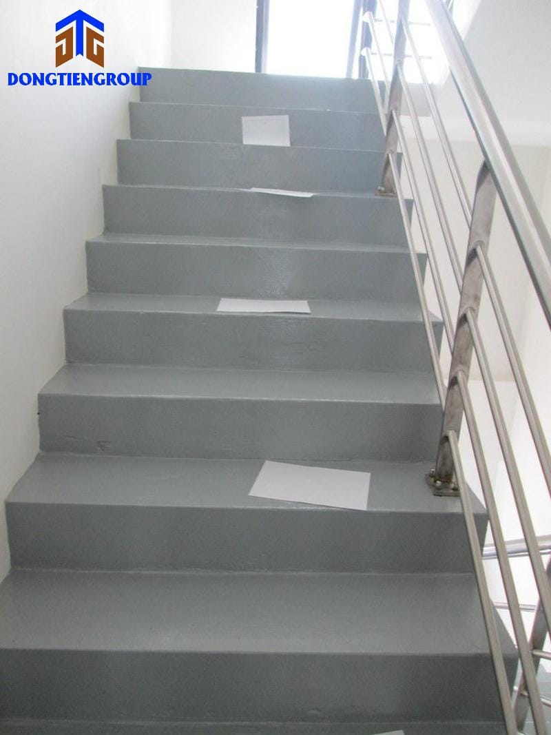 Sơn Epoxy Bậc Cầu Thang 5 Sơn Epoxy Bậc Cầu Thang Cho Nhà Ở, Chung Cư