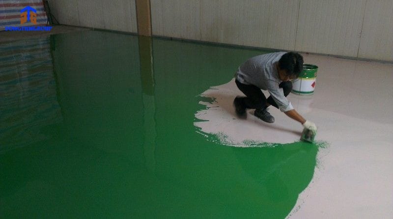 Sơn Epoxy Chống Thấm 11 Sơn Eooxy Chống Thấm Sàn Nhà Xưởng, Nhà Kho