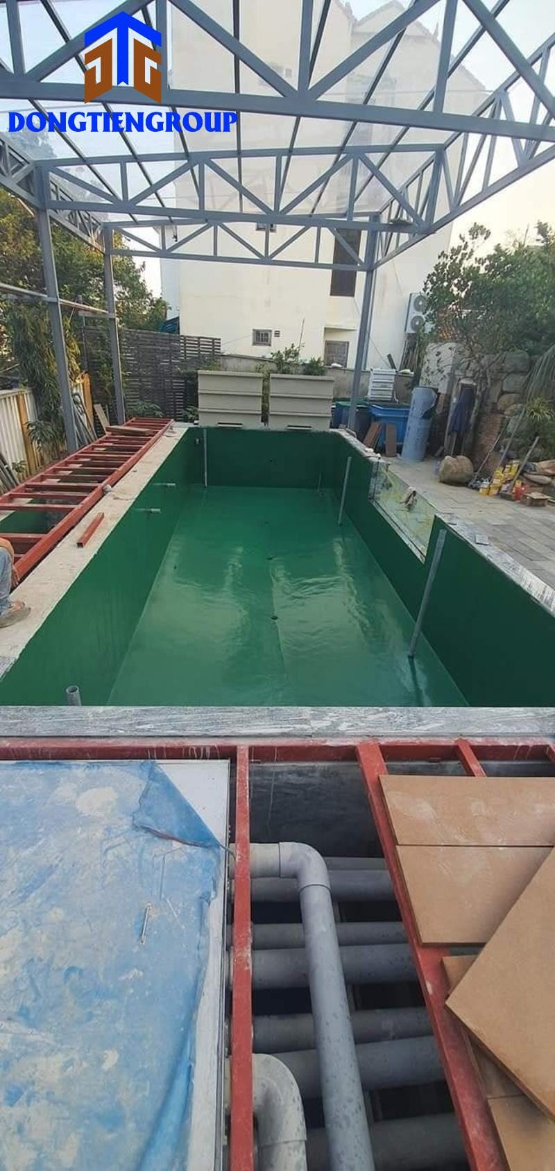 Sơn Epoxy Hồ Cá Koi 5 Hướng Dẫn Thi Công Sơn Epoxy Cho Hồ Cá Koi