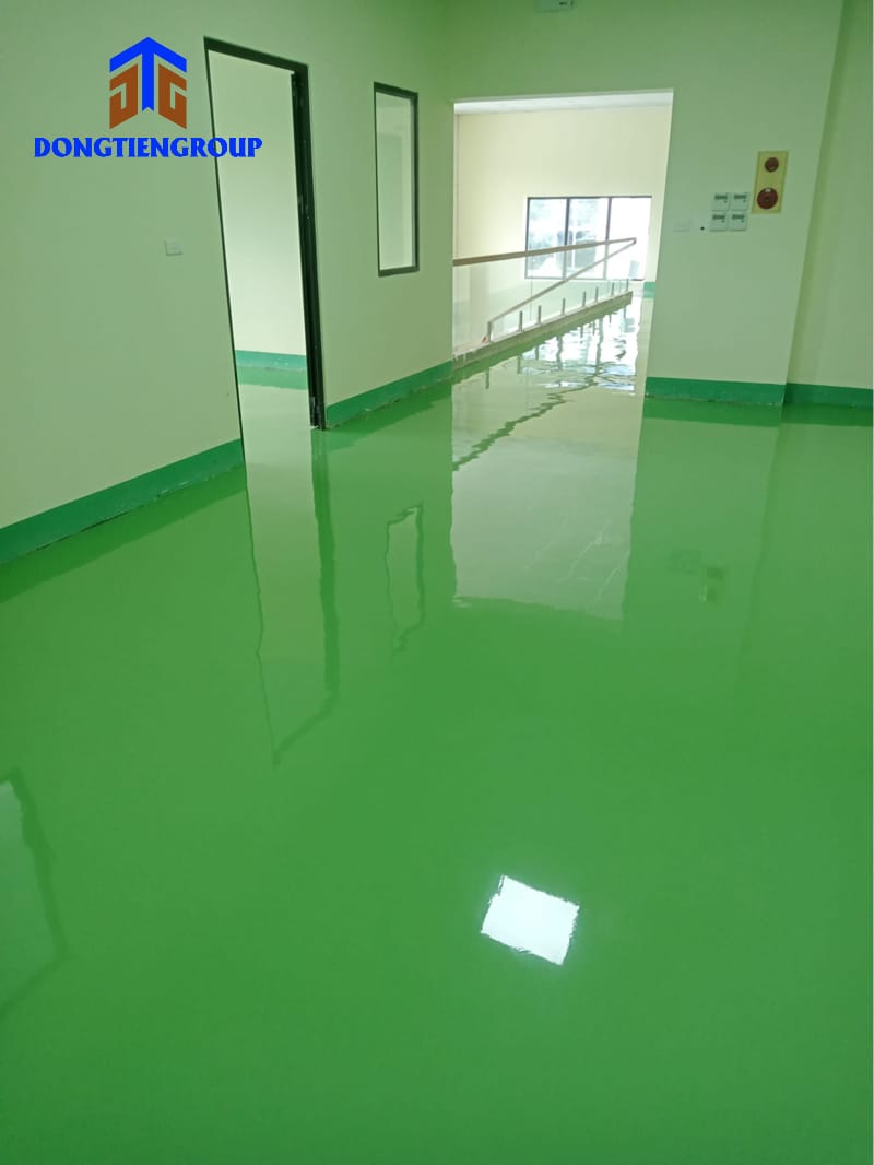 Sơn Epoxy Phòng Sạch 2 Sơn Epoxy Tự San Phẳng Cho Phòng Sạch