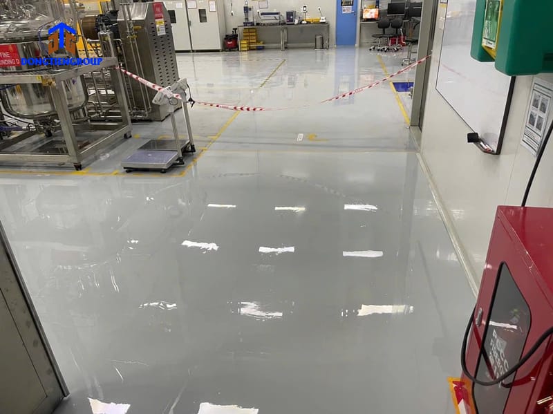 Sơn Epoxy Phòng Sạch 5 Hướng Dẫn Thi Công Sơn Epoxy Phòng Sạch Tại Nhà Thầu Đông Tiến Group