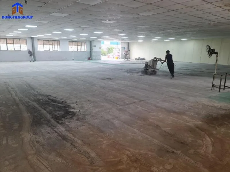 Hướng Dẫn Thi Công Sơn Epoxy 1 Chuẩn Bị Bề Mặt Thi Công Sơn Sàn Epoxy