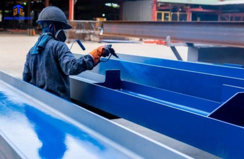Sơn Epoxy Sắt, Thép Mạ Kẽm 1 Thi Công Sơn Epoxy Sắt Thép Giúp Kéo Dài Tuổi Thọ Cho Công Trình