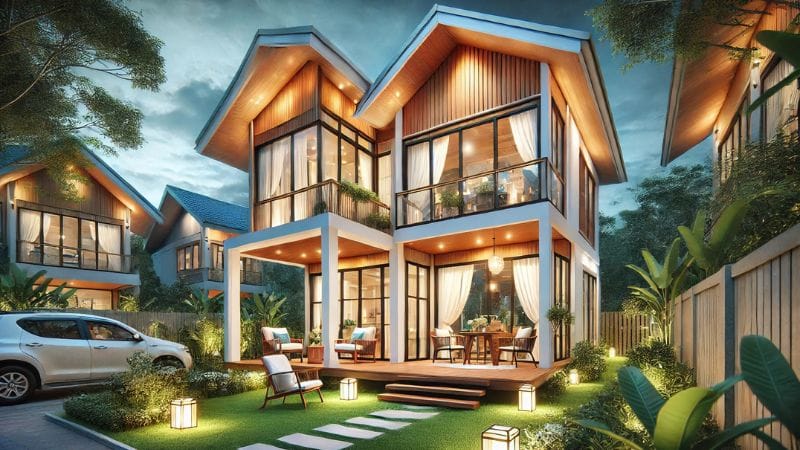 Mẫu Homestay Đẹp 4 Nhà Homestay 2 Tầng