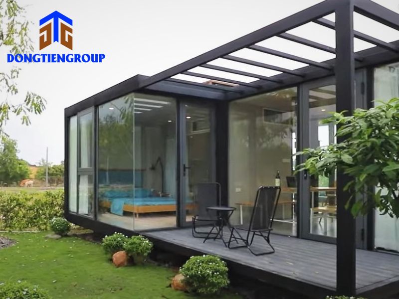 Nhà Lắp Ghép Đẹp 11 Nhà Lắp Ghép Full Kính