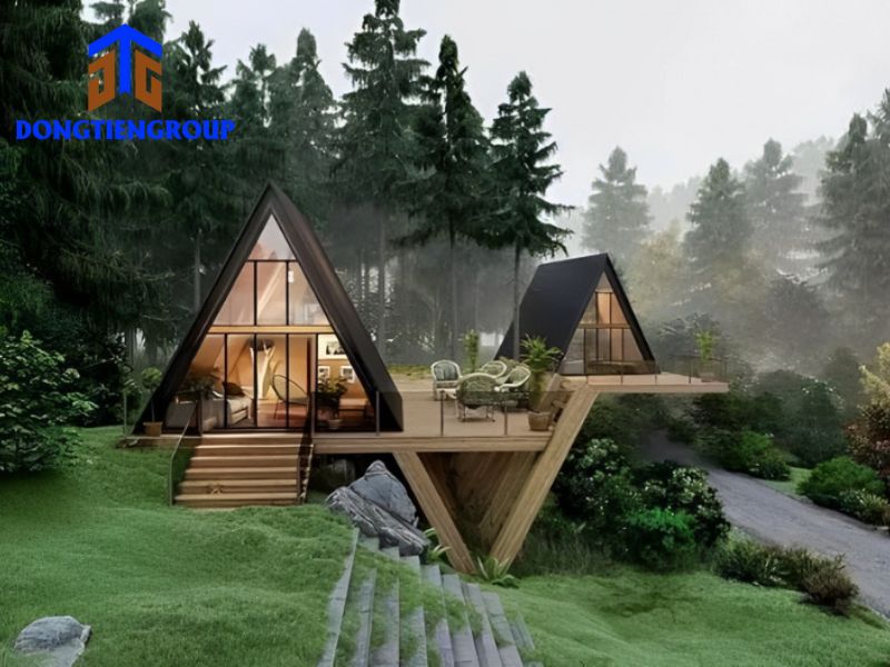 Nhà Lắp Ghép Đẹp 9 Mẫu Nhà Bungalow/Homestay