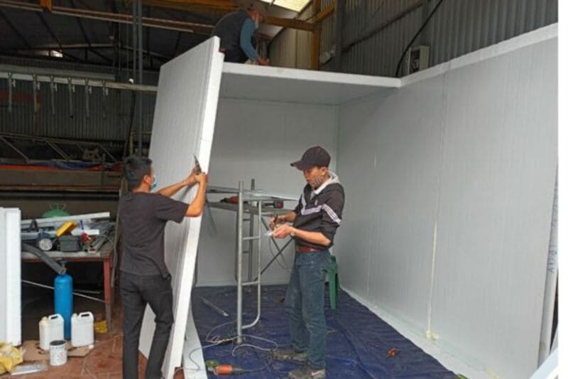 Thi Công Tấm Panel 5 Thi Công Kho Lạnh