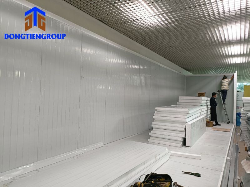 Thi Công Tấm Panel Eps 2 Đông Tiến Group Đơn Vị Thi Công Vách Panel Eps Chuyên Nghiệp, Uy Tín Tại Việt Nam