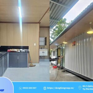 Mẫu nhà container làm nhà ở