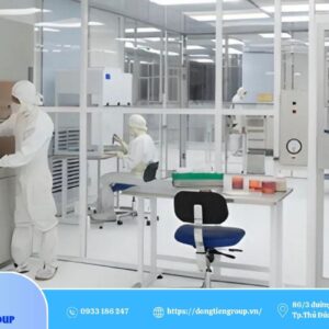 Giải pháp vật tư thi công phòng sạch y tế Đông Tiến Group