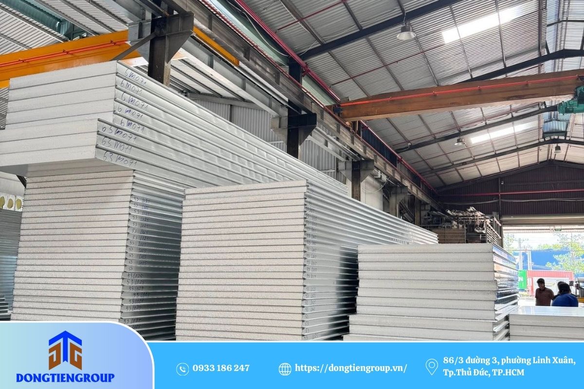Dịch vụ thi công tấm panel EPS trọn gói tại Đông Tiến Group