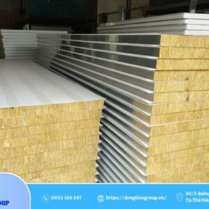 Tấm Panel Rockwool Chống Cháy